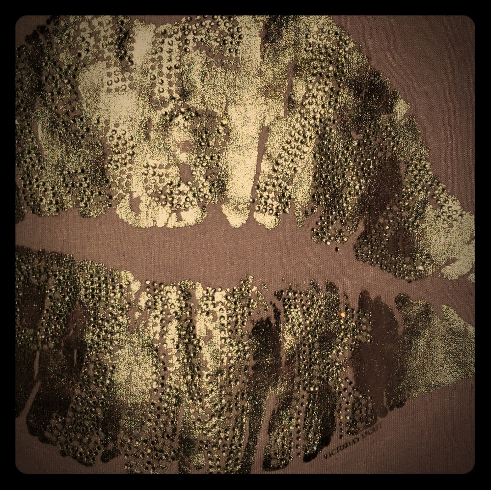 Victoria's secret blingy hoodie